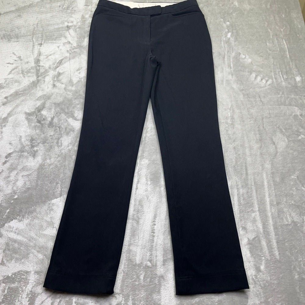 Max Studio Black Career Pants Straight Leg Business Casual Size‎ 8 Fits 30" Boho